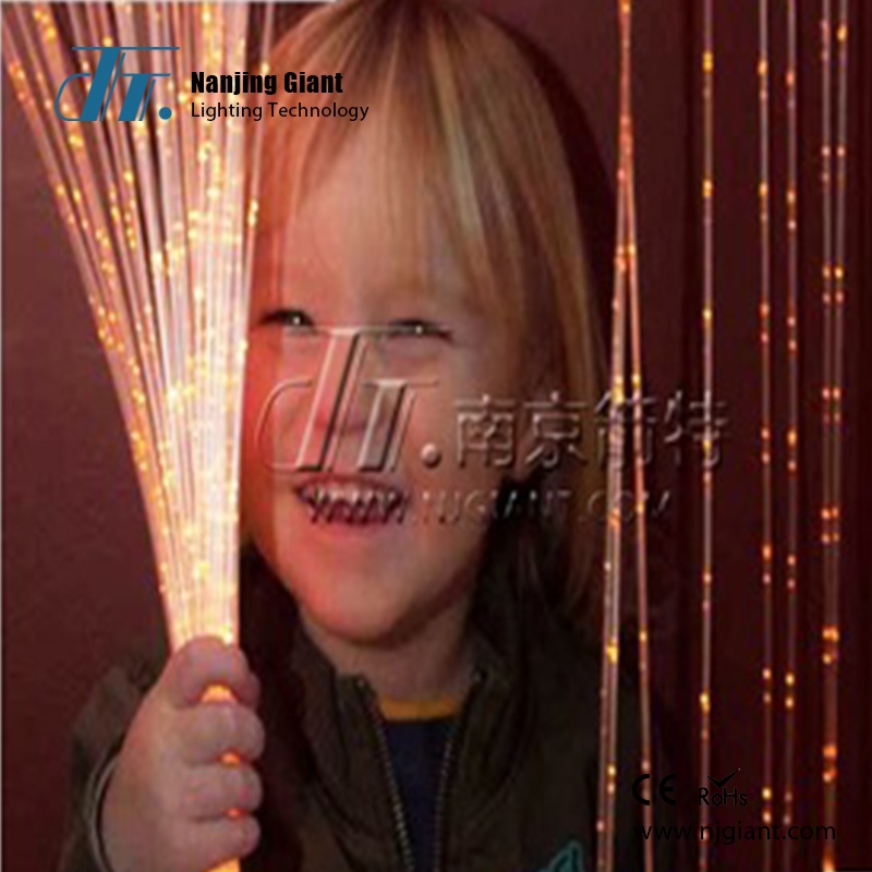 fiber optic waterfall curtain