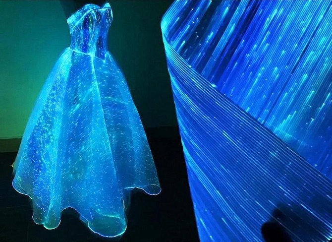 fiber optic cloth