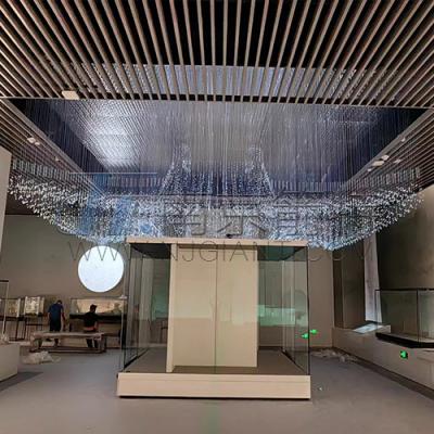 fiber optic chandelier pendant lamp